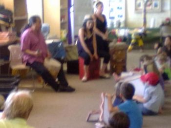 Martin leads DRUM CIRCLES for very young drummers!!!
