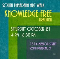 FREE 4 - 630pm KKOWLEDGE FREE (psychedelic world, jazz)