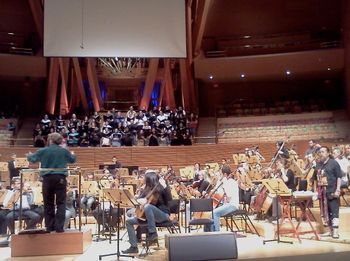 Martin with the L.A. Philharmonic 2012
