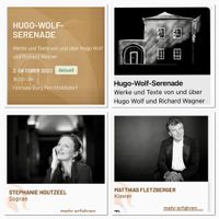 Liederabend - Wolf & Wagner