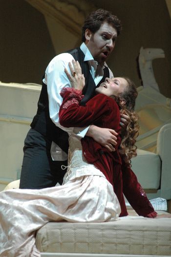 Charlotte/Werther with Alessandro Liberatore @Sebastiano Piras
