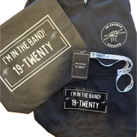 I'm In The Band - UNISEX -  Zip Through Hoodie Merch Pack