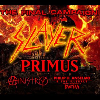 Slayer/Primus - ExploreAsheville.com Arena
