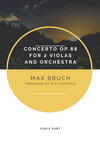 Bruch Double Concerto Op. 88a- Version for Two Violas