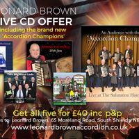 FIVE CD OFFER by Leonard Brown 