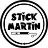 Stick Martin Logo Sticker
