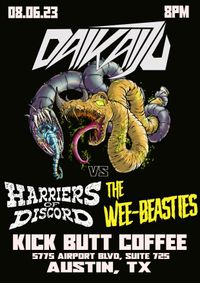 DAIKAIJU VS HARRIERS OF DISCORD AND THE WEE-BEASTIES