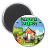 Forever Friends Circle Magnet