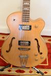 TacumArt Hollowbody Electric Bass Guitar