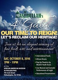 Jamaaladeen Tacuma @ Masjidullah's 4th Annual Fundraising Gala "Our Time to Reign: Reclaiming Our Heritage"