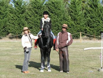 L to R Gillian Kennerley, Beccara Lloyd & Watching Royalty & Pedro Neves
