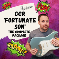 CCR - Fortunate Son (GP Session and PDF Tab)