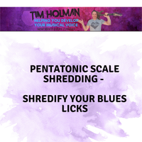 Pentatonic Scale Shred - Shredify Your Blues Licks