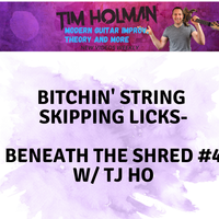 3 Bitchin' String Skipping Licks - Beneath the Shred #4