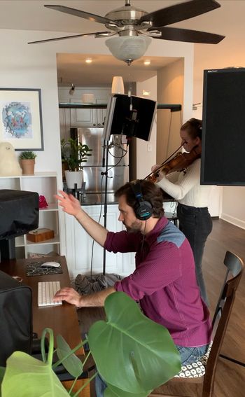 Recording Viola
