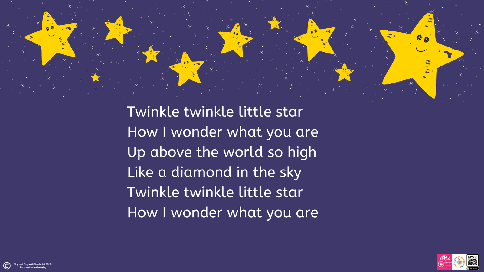 twinkle twinkle little star poem