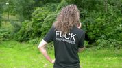 Printed T-shirt - +XP Logo & Fuck Transphobes