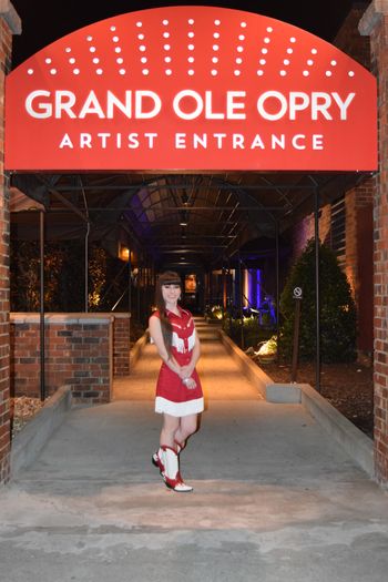 At the Grand Ole Opry, 2020
