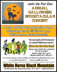 HALLOWEEN with The Land of the Sky Symphonic Band