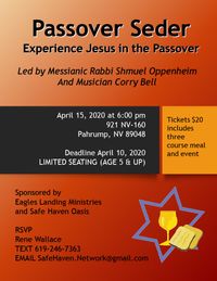 Experience Jesus in the Passover! SUSPENDED
