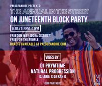 PALOOZANOIRE Presents: The Annual in The Street on Juneteenth Block Party