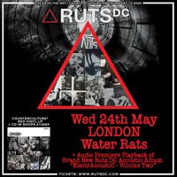 Ruts DC Live +Signed  'Counterculture' Red Vinyl Album