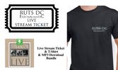 Ruts DC ElectrAcoustiC Live Stream Ticket, MP3 Download & T-shirt
