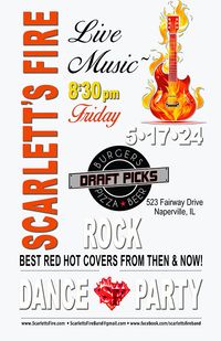 Scarlett's Fire Rocking Dance Party at Draft Picks!