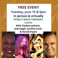 Project Barley Songwriter Showcase - Harold Payne, Clydene Jackson, Cynthia Carle and Jodi Siegel