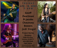 PROJECT BARLEY PRO SONGWRITER SHOWCASE - Geoff Pearlman, Pi Jacobs, Chauncey Bowers, Jodi Siegel