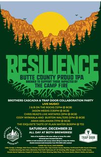 Resilience IPA Release at Trap Door & Brothers Cascadia