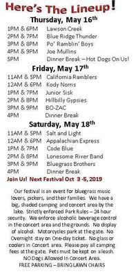 Amelia Bluegrass Festival