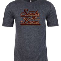 Men's Tri-Blend Smoke N Bones Tee - Gray