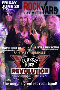 Classic Rock Revolution @ Fantasy Springs Rockyard