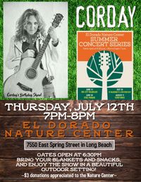 El Dorado Nature Center Concert in the Park (Corday's Birthday Show!)
