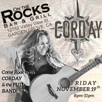 CORDAY BAND at ON THE ROCKS G.G.