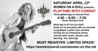 WOAR presents Women On The Net: Playtime with Corday