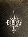 Women's Corday Compass V Neck T-Shirt - Vintage Black/Grey