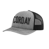 PUFF Black & Gray Mesh Corday Hat