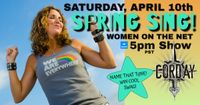 Corday Zoom: Spring Sing on Women On The Net