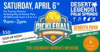 Desert Legends Pickleball Tournament
