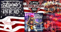 CORDAY's Classic Rock Revolution at Legends