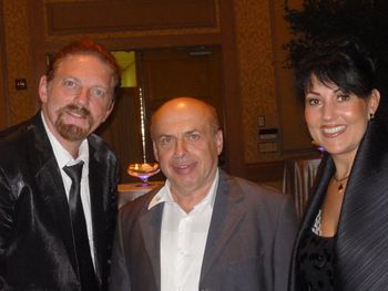 With former Soviet refusenik and prisoner, Israeli politician, human rights activist NATAN SHARANSKY and famous singer SV.PORTNYANSKY
