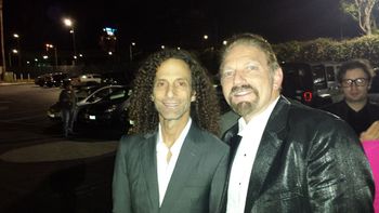 With Kenny G
