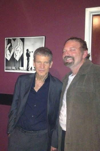 With Saxophonist David Sanborn
