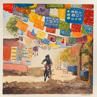 Sayulita Upbringing - 12 x 12 print 