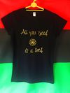 ALL YOU NEED IS A SEED (BLACK) WOMEN'S T-SHIRT