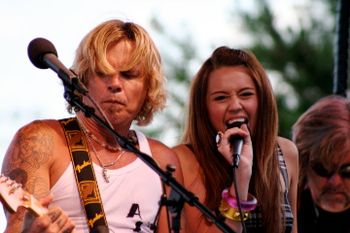 Miley Cyrus & Jeff Steele
