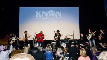 Joey Love performing with the original members from Freddie King's band
