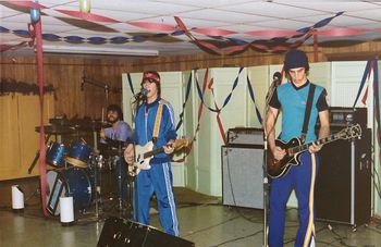 Joey Love high school band Throwback, 1982 in Canton,TX
